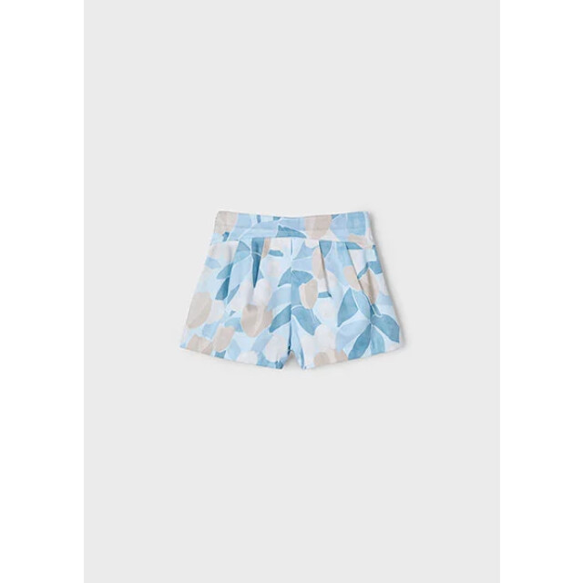 Mayoral Zomer skort print meisjes - 3905-22-blauw large