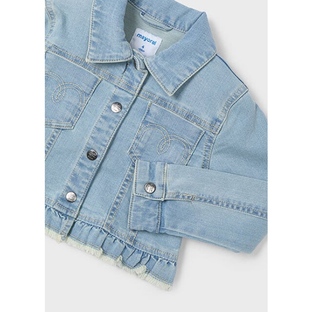 Mayoral Zomer spijkerjas meisjes bleach 3408-24-bleach large