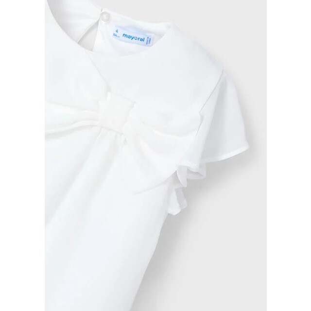 Mayoral Zomer blouse meisjes natural 3182-61-natural wit large
