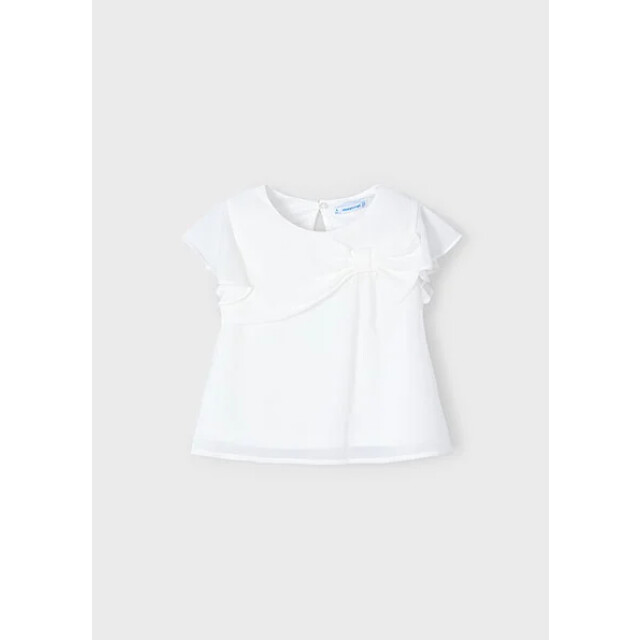 Mayoral Zomer blouse meisjes natural 3182-61-natural wit large