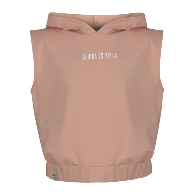 Kiestone Zomer hoodie meisjes zacht marleen KS9739-soft pink large