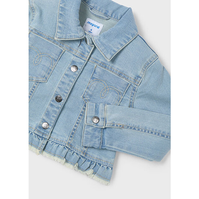 Mayoral Zomer spijkerjas meisjes bleach 3408-24-bleach large