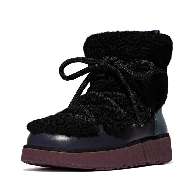 FitFlop Gen-ff x roksanda curly-shearling lace ankle boots IQ1 large