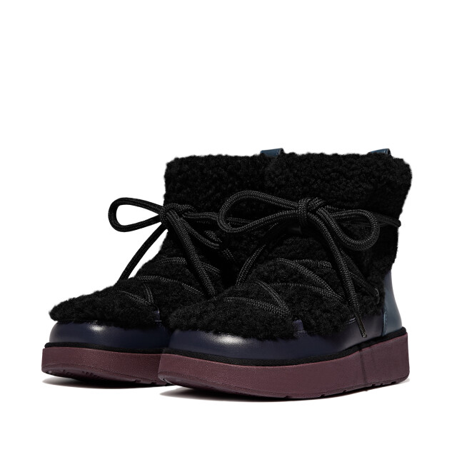FitFlop Gen-ff x roksanda curly-shearling lace ankle boots IQ1 large