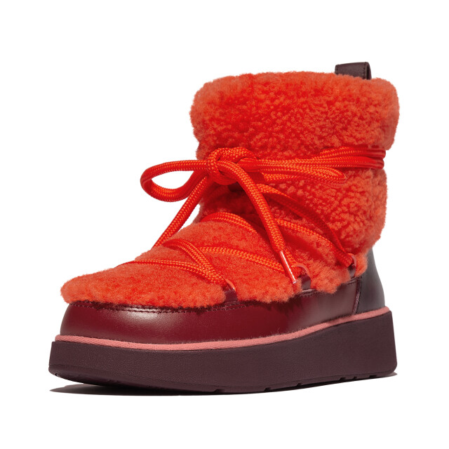 FitFlop Gen-ff x roksanda curly-shearling lace ankle boots IQ1 large
