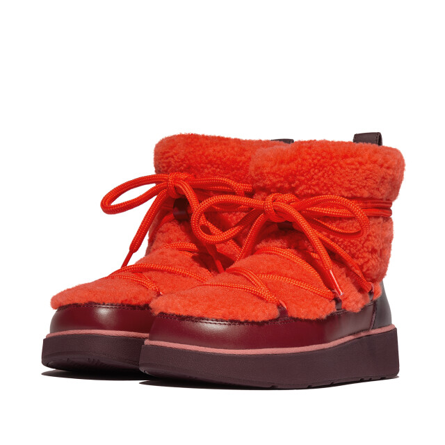 FitFlop Gen-ff x roksanda curly-shearling lace ankle boots IQ1 large