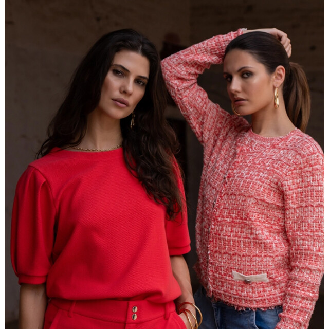 Geisha Top 52082-21- 52082-21-coral large