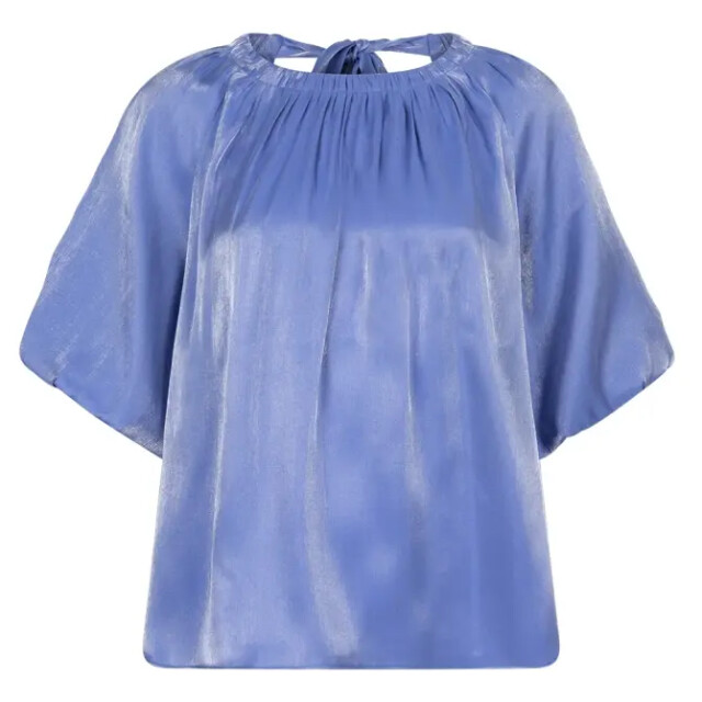 Dante 6 D6 simo shimmer back detail top D6 Simo Shimmer Back Detail Top/Cornflower Blue 4580 large