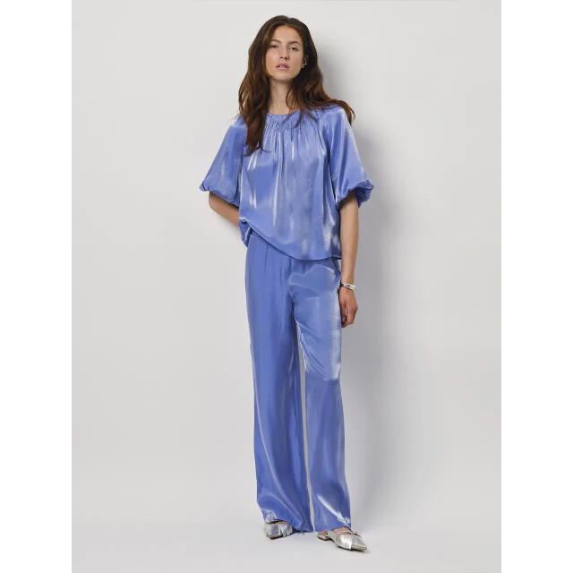 Dante 6 D6 simo shimmer back detail top D6 Simo Shimmer Back Detail Top/Cornflower Blue 4580 large