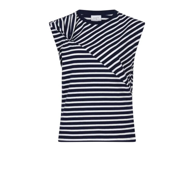 Dante 6 D6 dash constructed stripe t-shirt D6 Dash Constructed Stripe T-Shirt/Sapphire Blue 4875 large