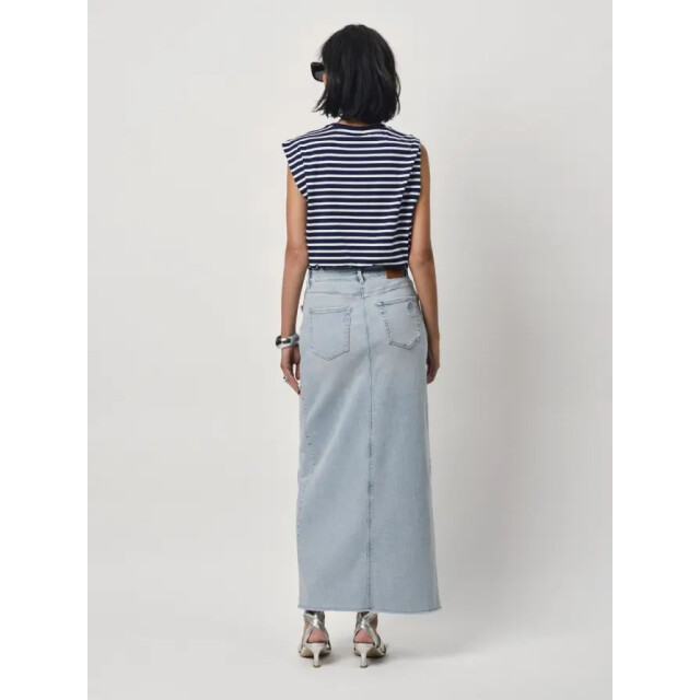 Dante 6 D6 dash constructed stripe t-shirt D6 Dash Constructed Stripe T-Shirt/Sapphire Blue 4875 large