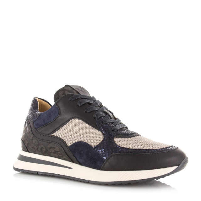 VIA VAI nora sooth | kenia combi blue lage sneakers dames 57116-11-603 large