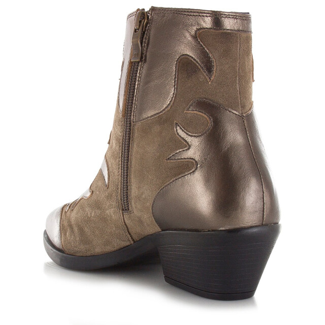 Maruti Tessy leather taupe metalic bronze western dames 66.1710.01-L51 large