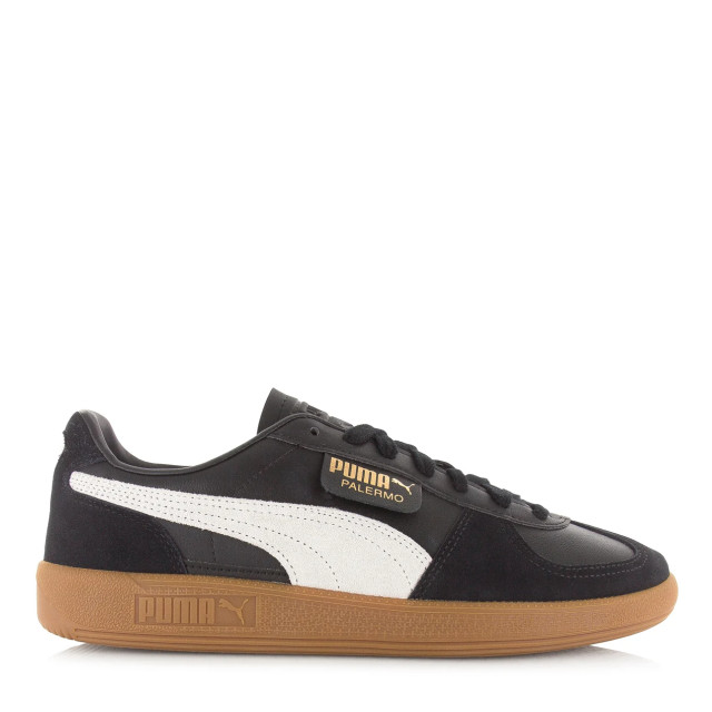 Puma Palermo lth black feather gray gum lage sneakers unisex 396464 03 large