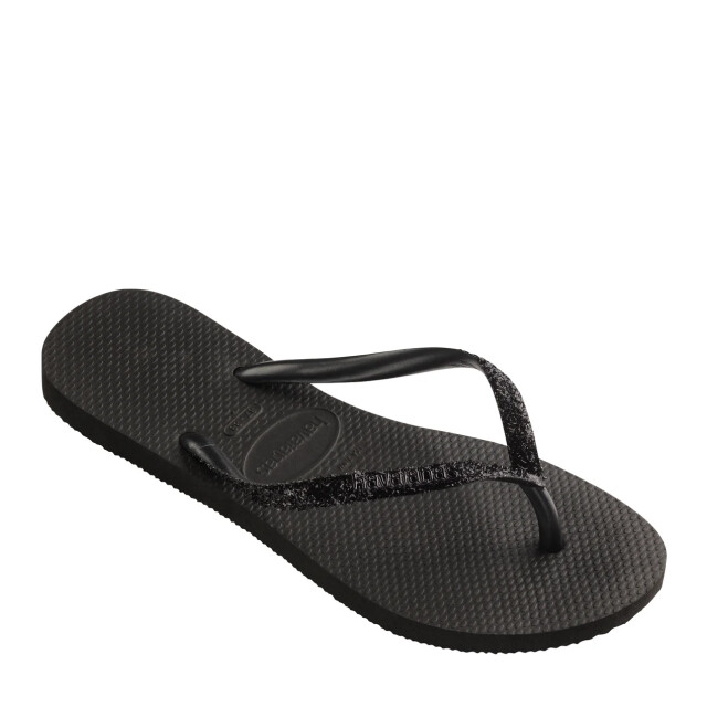 Havaianas Slim glitter ii teenslippers dames 4146975 4057 BLACK/D large
