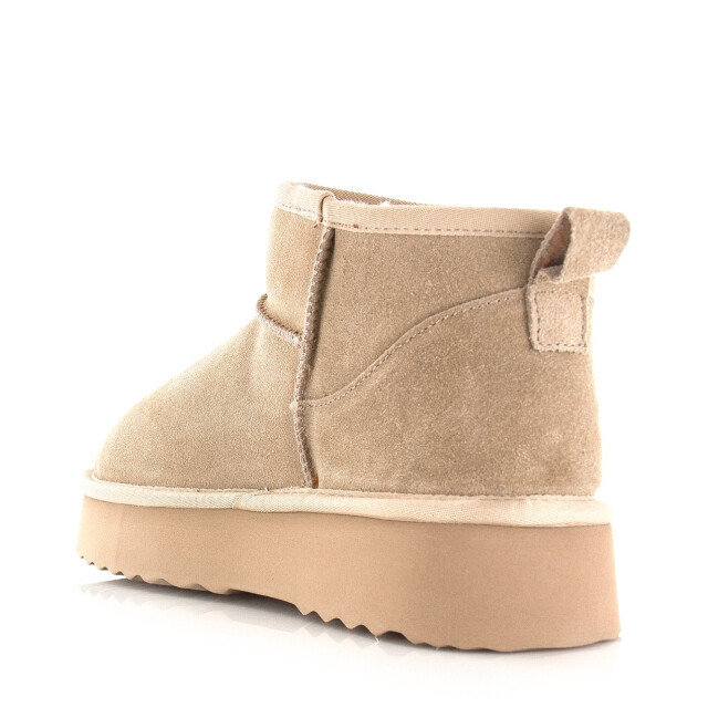 Shoecolate platform Classic Boots Beige platform Classic large