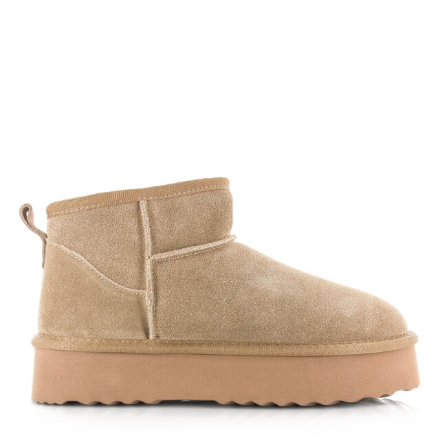 Shoecolate platform Classic Boots Taupe platform Classic large