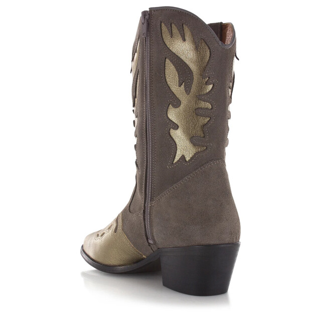 DWRS Label Dwrs bella elefante/smoke cowboy laarzen dames 28529-01 2763 large