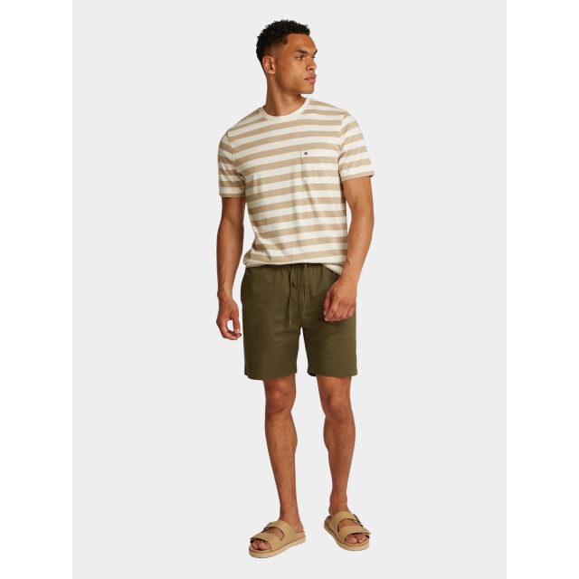 Tommy Hilfiger T-shirt korte mouw essential solid pocket tee mw0mw37283/0fa 184927 large