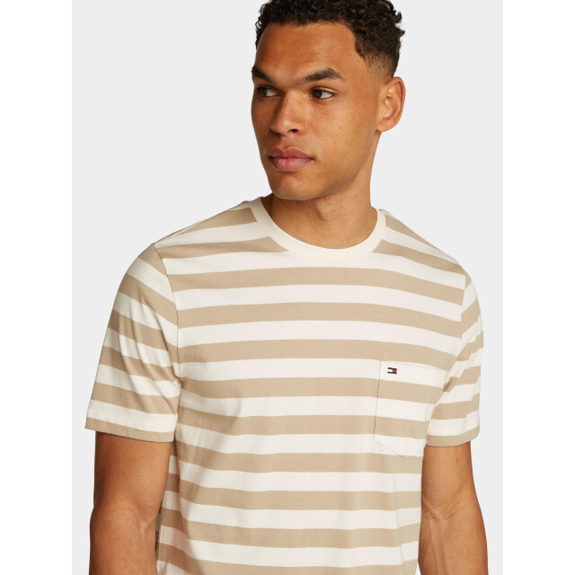 Tommy Hilfiger T-shirt korte mouw essential solid pocket tee mw0mw37283/0fa 184927 large