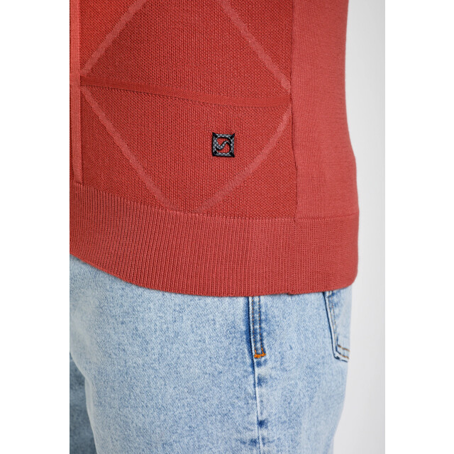 Gabbiano Heren shirt 155510 4000 deep coral Gabbiano 155510 4000DeepCoral large