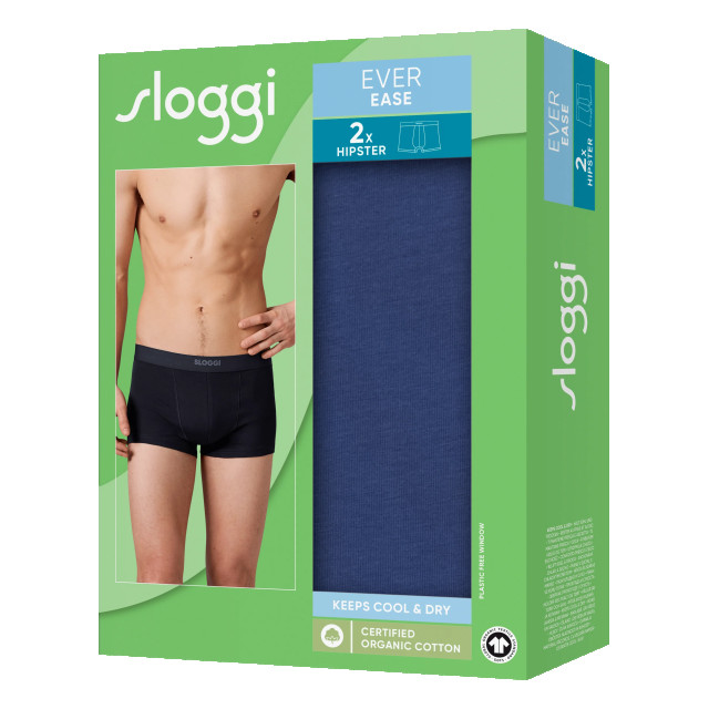 Sloggi Ever ease hipster 2-pack indigo Sloggi Men Ever Ease Hipster 2 pack 10222379 Black large