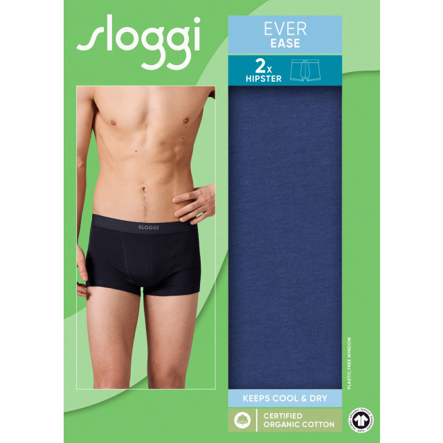 Sloggi Ever ease hipster 2-pack indigo Sloggi Men Ever Ease Hipster 2 pack 10222379 Black large