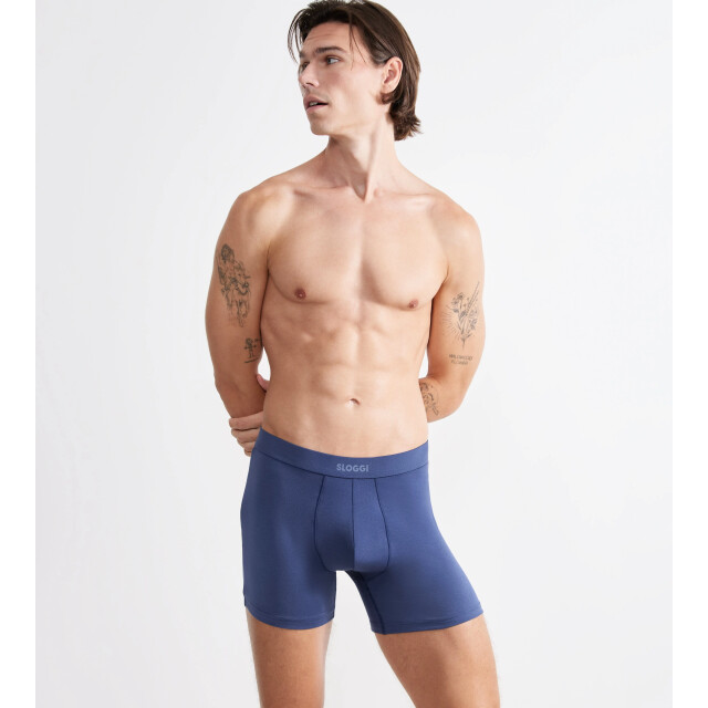 Sloggi Ever ease short 2-pack indigo Sloggi Men Ever Ease Short 2 pack 10222372 6312DeepCobalt large