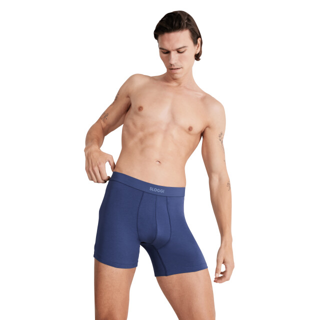 Sloggi Ever ease short 2-pack indigo Sloggi Men Ever Ease Short 2 pack 10222372 6312DeepCobalt large