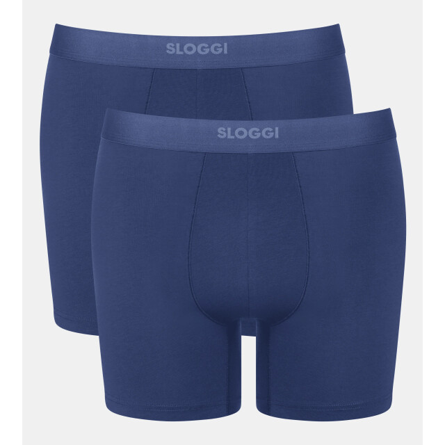 Sloggi Ever ease short 2-pack indigo Sloggi Men Ever Ease Short 2 pack 10222372 6312DeepCobalt large