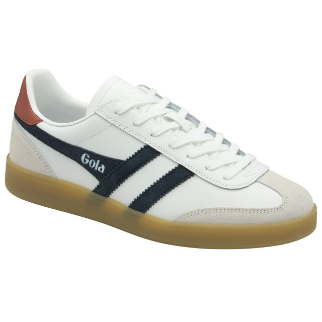 Gola Viper leather white/navy/rust cmb744 CMB744WU210 large