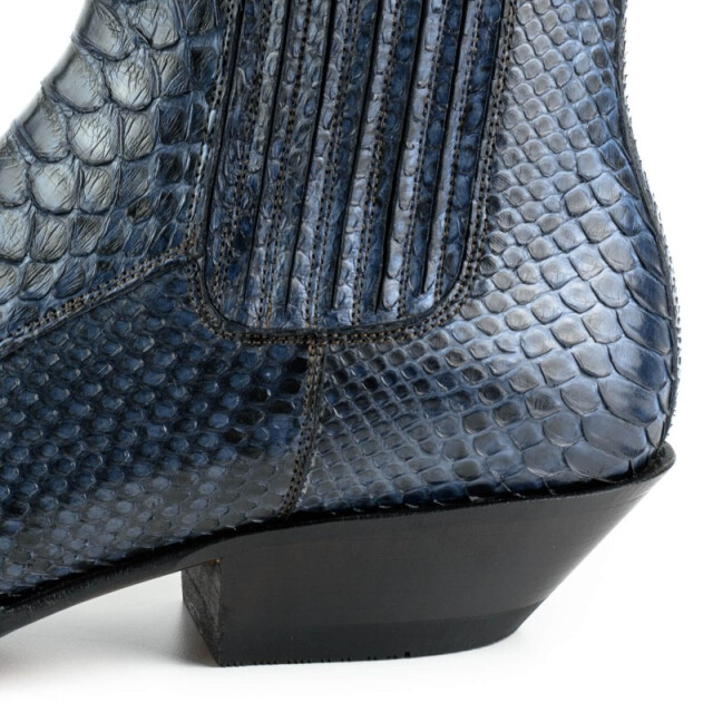 Mayura Boots Cowboy laarzen 2575- azul marino- size 2575-PYTHON AZUL MARINO- Size 41 large