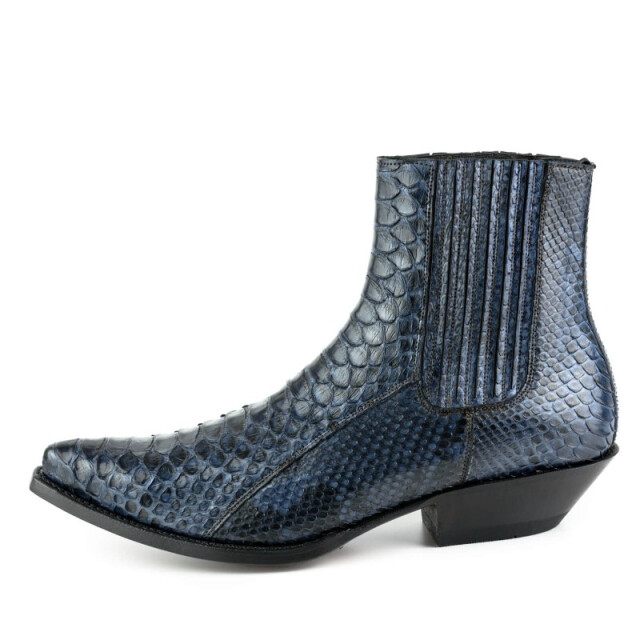 Mayura Boots Cowboy laarzen 2575- azul marino- size 2575-PYTHON AZUL MARINO- Size 41 large