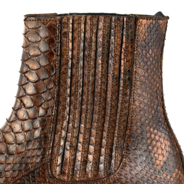 Mayura Boots Cowboy laarzen 2575- size 2575-PYTHON COGNAC- Size 41 large