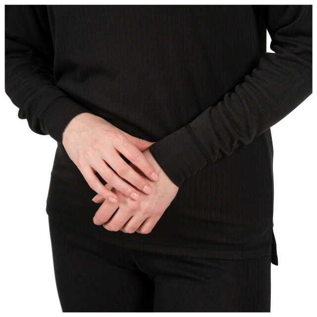 Trespass Volwassenen unisex flex360 basislaag top UTTP945_black large