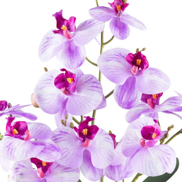 Kopu ® kunstbloem orchidee 55 cm 4 takken op schaal phalaenopsis 3060699 large