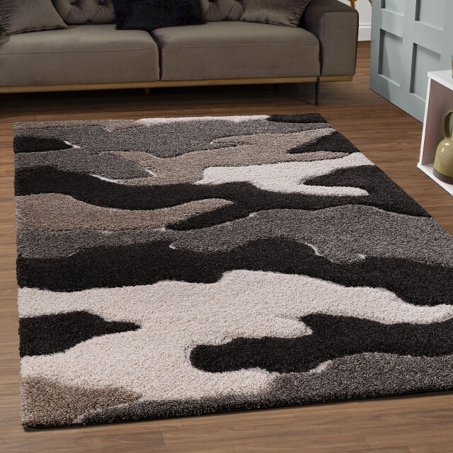 Muratap Luxus shaggy plus hoogpolig vloerkleed abstract design rechthoekig - 3046078 large