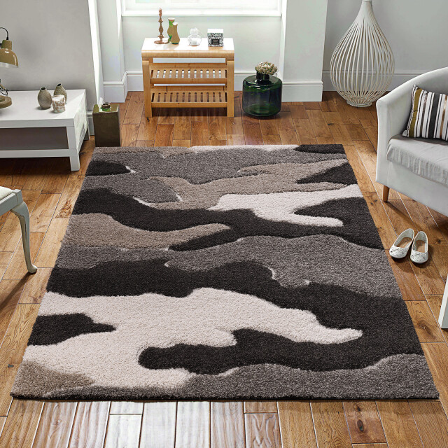 Muratap Luxus shaggy plus hoogpolig vloerkleed abstract design rechthoekig - 3046078 large