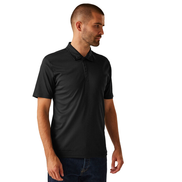 Regatta Heren gerecycled poloshirt UTFK1350_black large