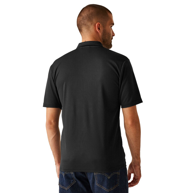 Regatta Heren gerecycled poloshirt UTFK1350_black large