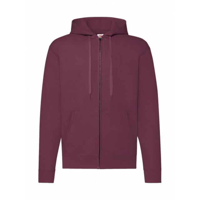 Fruit of the Loom Klassieke herenhoodie UTFK3072_burgundy large