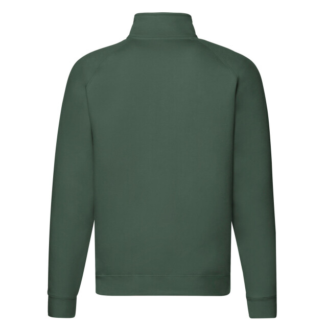 Fruit of the Loom Unisex premium sweatshirt met kwart ritssluiting voor volwassenen UTLT2194_bottlegreen large