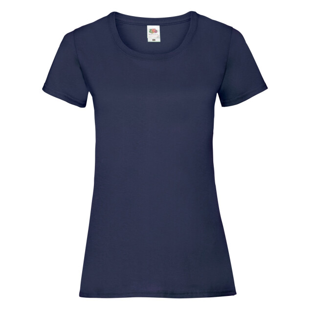 Fruit of the Loom Dames valueweight t-shirt UTLT2232_deepnavy large