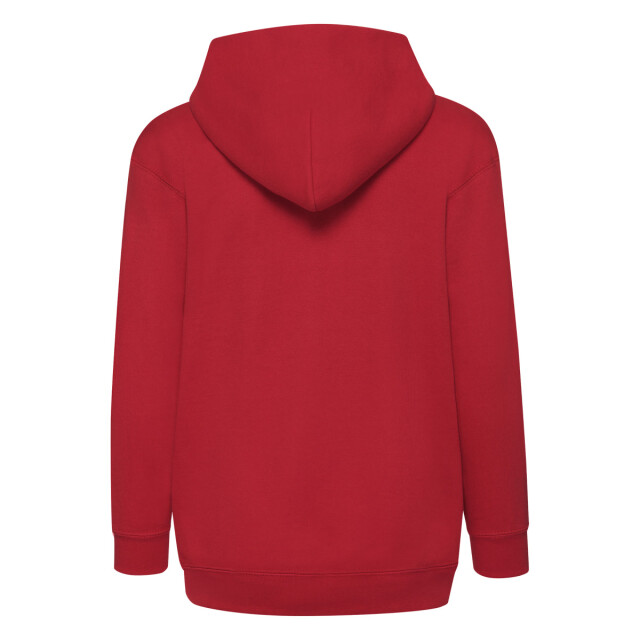Fruit of the Loom Kinder/kids klassiek jasje met capuchon UTLT2198_red large