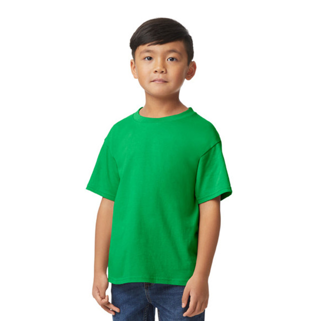 Gildan Kinder/kinder softstyle midweight t-shirt UTLT2121_irishgreen large