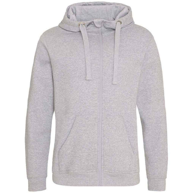 Awdis Unisex adult just hoods graduate hoodie zwaargewicht UTLT2101_heathergrey large