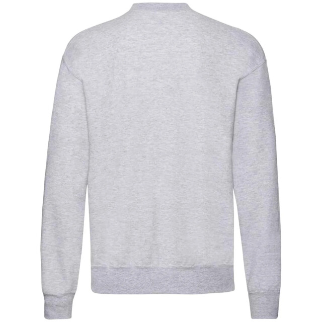 Fruit of the Loom Uniseks klassiek effen sweatshirt voor volwassenen UTLT2043_heathergrey large