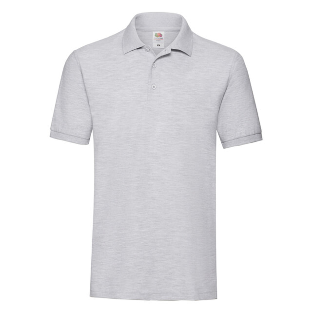 Fruit of the Loom Unisex premium poloshirt voor volwassenen UTLT2056_heathergrey large