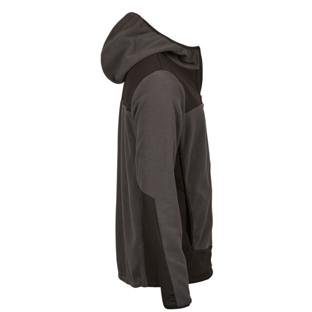 Tee Jays Fleece met capuchon voor volwassenen UTLT2093_asphalt large