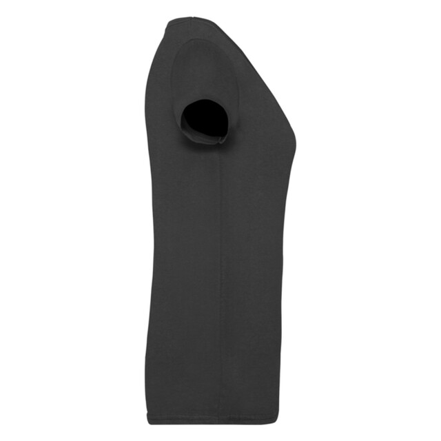 Fruit of the Loom Dames valueweight v hals t-shirt UTLT2042_black large